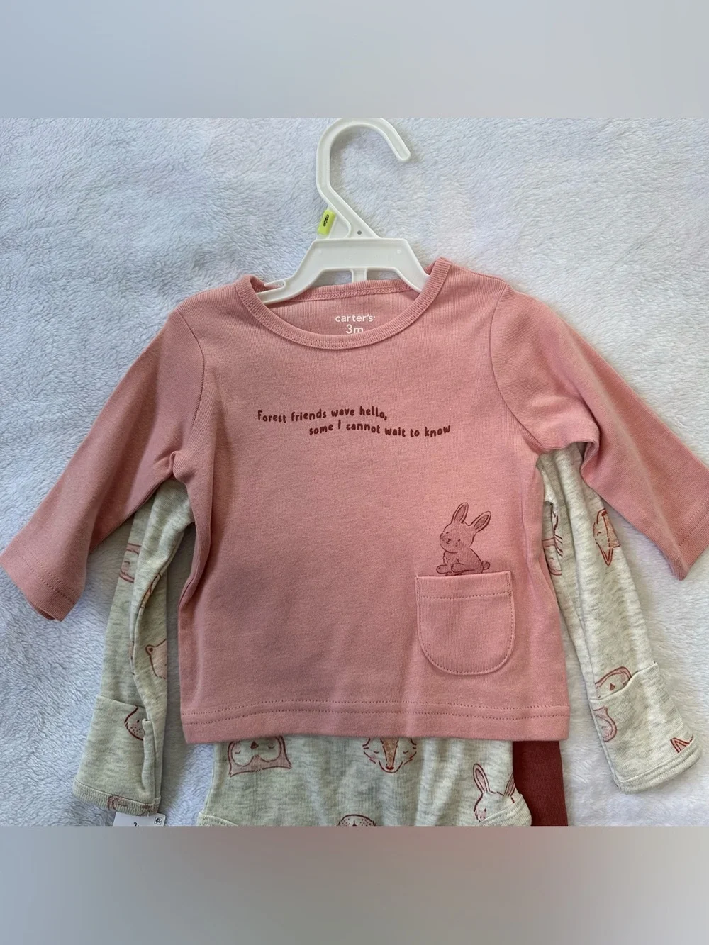 Baby Girl Outfits Bundle Carter’s and Huggies 3 Months NWT